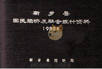 新乡县国民经济及社会统计资料  1988（1989 PDF版）