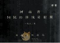 河南省国民经济统计提要  1982（1983 PDF版）