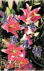 美人一舞浪漫情   1997  PDF电子版封面  7539909861  席绢著 