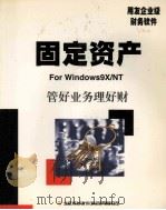 固定资产使用手册用友企业级财务软件 1999 PDF电子版封面 北京用友软件集团有限公司著