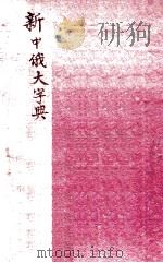 新中俄大字典 1930 PDF电子版封面 路大和等编译
