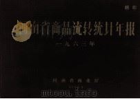 河南省商品流转统计年报  1963   1964  PDF电子版封面    河南省商业厅编 