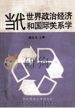当代世界政治经济和国际关系学 1989 PDF电子版封面 7810171852 唐思文主编;魏庆副主编