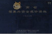 河南省预算外资金统计资料  1990年   1991  PDF电子版封面    河南省财政厅综合计划处编 