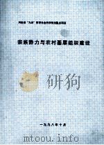 宗族势力与农村基层组织建设调研报告（1998 PDF版）