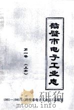 鹤壁市电子工业志  1965-1985  第1卷  上（1987 PDF版）