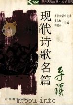 现代诗歌名篇导读   1997  PDF电子版封面  7544011186  曹文轩，李朝全主编 
