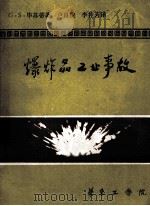 爆炸品工业事故 1985 PDF电子版封面 (瑞士)毕苏蒂著;卢良俊,李桂茗译