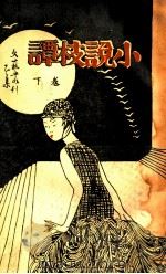 小说枝谈 卷下 1931 PDF电子版封面 蒋瑞藻著