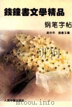 钱钟书文学精品钢笔字帖   1993  PDF电子版封面  7800654338  庞中华，施善玉主编；王超，杨璞等书 