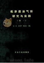 低渗透油气田研究与实践 续一 1999 PDF电子版封面 7502128433 闵琪等主编