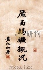 广西锡矿概况 1935 PDF电子版封面 广西省政府矿务局编