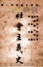 社会主义史 下 1920 PDF电子版封面 英国克卡樸原著;李季翻译