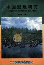 中国湿地研究   1995  PDF电子版封面  7538415025  陈宜瑜主编 