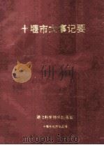 十堰市大事记要 1993 PDF电子版封面 7535212042 梁国银主编