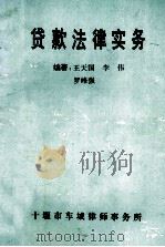 贷款法律实务（ PDF版）