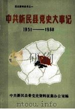 中共新民县党史大事记 1990 PDF电子版封面 中共新民县委党史资料征集办公室编