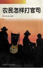 农民怎样打官司   1997  PDF电子版封面  7535219349  廖燕谋编著 