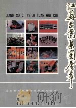 江苏省企业集团荟萃 1 1988 PDF电子版封面 7560801552 江苏省经济体制改革委员会编