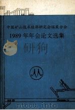 中国矿山技术经济研究会煤炭分会  1989年年会论文选集（1990 PDF版）
