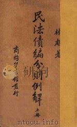 民法债编分则例解 上 1939 PDF电子版封面 林彪著