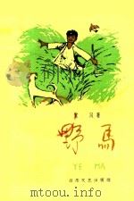 野马   1960  PDF电子版封面    宣风著 