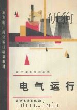 电气运行 1995 PDF电子版封面 7120023403 辽宁省电力工业局编