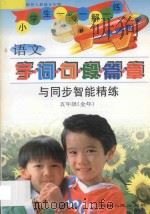小学语文  字词句段篇章与同步智能精练  人教版修订  五年制  五年级全册   1998  PDF电子版封面  7206026389  姚敏，成功主编；李海英，刘文杰，张海芝编著 