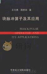 块脉冲算子及其应用   1989  PDF电子版封面  7562800197  王行愚，蒋慰孙著 