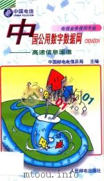 中国公用数字数据网CHINADDN 高速信息国道 1997 PDF电子版封面 7115059152 中国邮电电信总局主编