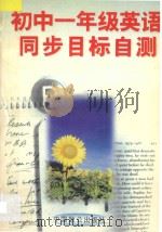 初中一年级英语同步目标自测 1996 PDF电子版封面 9787800962158 朱麟主编;韩英编著