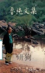 鲁纯文集 1992 PDF电子版封面 鲁纯著