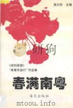 春满南粤  深圳商报“南粤市县行”作品集   1997  PDF电子版封面  780615373X  高兴烈主编；王庭僚副主编 