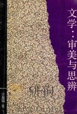 文学 审美与思辨 1991 PDF电子版封面 7561014368 许振强著
