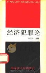 经济犯罪论   1989  PDF电子版封面  7207010923  孙丕志主编 