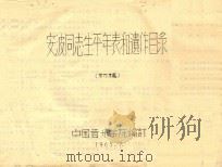 安波同志生平年表和遗作目录 初稿 1965 PDF电子版封面 中国音乐学院编订
