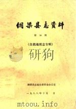 铜梁县志资料 第56期 自然地理志专辑 1988 PDF电子版封面 铜梁县志编修委员会办公室编