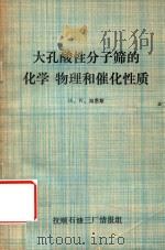 大孔酸性分子筛的化学、物理和催化性质 1980 PDF电子版封面 (美)海恩斯(H.W.Haynes)著