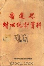 宿迁县财政统计资料 1949-1955 1956 PDF电子版封面 宿迁县人民委员会财政科编