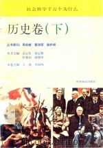 社会科学千万个为什么 历史卷 下 1996 PDF电子版封面 7501204462 王燕主编