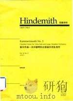室内乐曲-为中提琴和大型室内乐队而作（ PDF版）