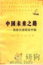 中国未来之路 信息化进程在中国 1988 PDF电子版封面 7305031607;08010804 鲁品越,葛宁,刘强