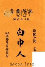 白巾人 下卷 侦探小说 再版 1904 PDF电子版封面 歇复克著