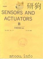 SENSORS AND ACTUATORS  B  CHEMICAL  Vol.B66  No.1-3     PDF电子版封面     