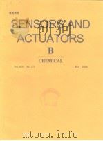 SENSORS AND ACTUATORS B CHEMICAL Vol.B70 No.1-3 PDF电子版封面
