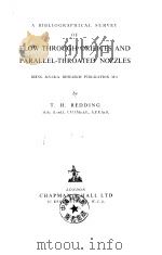 A BIBLIOGRAPHICAL SURVEY OF FLOW THROUGH ORIFICES AND PARALLEL-THROATED NOZZLES BEING B.S.I.R.A. RES PDF电子版封面