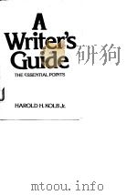 A Writer's Guide The Essential Points Harold H.Kolb Jr.（ PDF版）