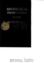 Advances in computers.v.2.1961. PDF电子版封面