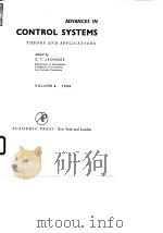 Advances in control systems.v.6.1968.     PDF电子版封面     
