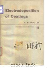 American Chemical Society. Division of Organic Coatings and Plastics Chemistry. Electrodeposition of PDF电子版封面
